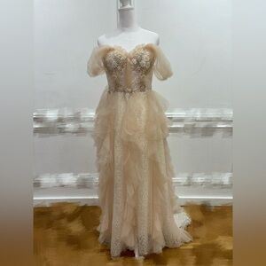 New Wedding Prom Gala Dress Sample Sale Size XS-M